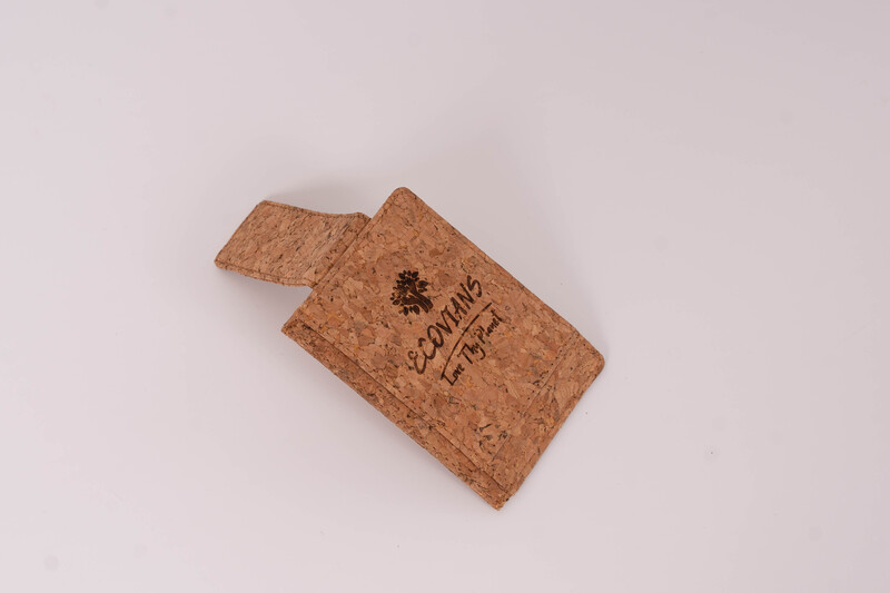 Cork magnetic Card Holder Cork magnetic Card Holder