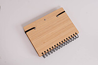 Brown bamboo Diary (notebook) with bamboo pen Brown bamboo Diary (notebook) with bamboo pen