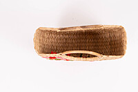 9 inch Basket with Kauna Handle & Embroidery 9 inch Basket with Kauna Handle & Embroidery